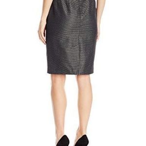 Calvin Klein Shorts - Calvin K. Petites MetallicPatterned Straight Skirt Calvin Klein Shorts - Calvin K. Petites MetallicPatterned Straight Skirt